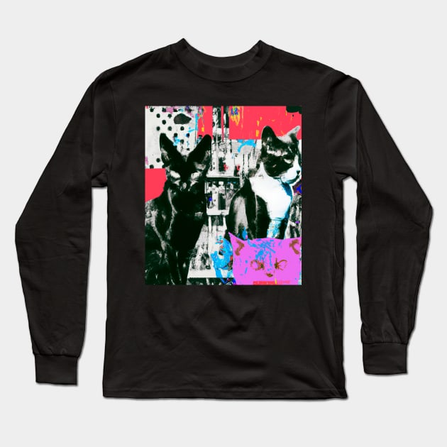 Catcouple Long Sleeve T-Shirt by Farbitroid